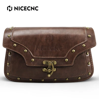 Motorcycle PU Leather Windshield Touring Bag For Honda Goldwing 1500 Magna 750 - Изображение 1 из 4