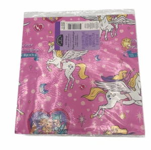 1997 90’s Vintage Princess Gwenevere Jewel Riders Unicorn Gift Wrap Hallmark - Picture 1 of 7