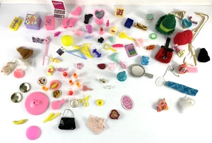 Lot 100+ Vintage (mostly) Barbie Accessories Cats Dining Toiletries Hats - Picture 1 of 14