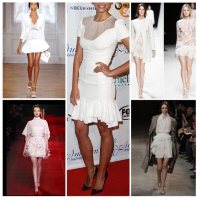 Dress bubble Balloon White Ivory Mini Cocktail 4 Cute Nina Ricci Birthday Girl - Image 1 of 4