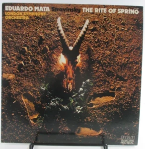 SIGNED by EDUARDO MATA "Stravinsky: The Rite of Spring" LP RCA Red Seal 1979 LSO - Foto 1 di 4