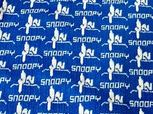 1958 Snoopy DANSKIN long john shirt blue vintage SZ childrens VINTAGE nylon - Picture 1 of 4
