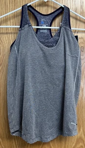 NWT Salomon "ELEVATED IMPACT TANK" Women's Medium Tank Top Built in Sport Bra - Picture 1 of 3