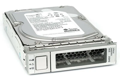 542-0247-01 SUN 2TB 7.2K 6G 3.5 LFF SAS HOT-SWAP HDD - Image 1 of 3