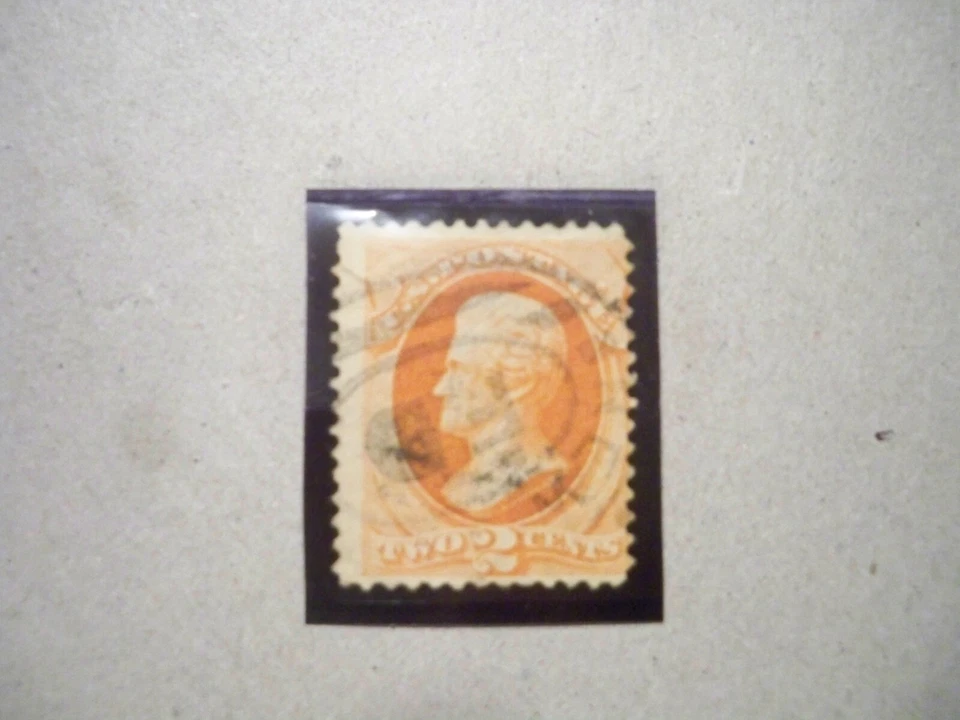 USA Used,1875 Issue, Scott #178, 2 Cent Jackson, Vermillion Type A45a, Perf 12 - Image 1 of 1