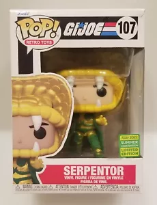 Nuovo con scatola Funko PoP! GiJoe Fall 2022 Modellino Serpentor esclusivo con Protettore - Foto 1 di 7