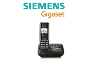 SIEMENS GIGASET A420A CORDLESS PHONE W/ Answering Machine Made In Germany. - Zdjęcie 1 z 8