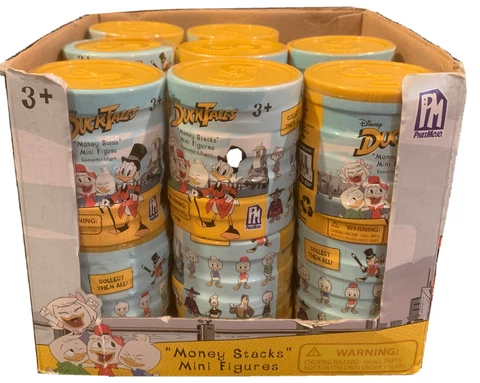 DISNEY DUCKTALES MONEY STACKS SURPRISE Mini Figure SEALED Collect them all! NEW Cover
