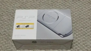 Sony PSP 3000 Mystic Silver Konsole Box und Ladegerät Japan Betrieb bestätigt - Bild 1 von 13