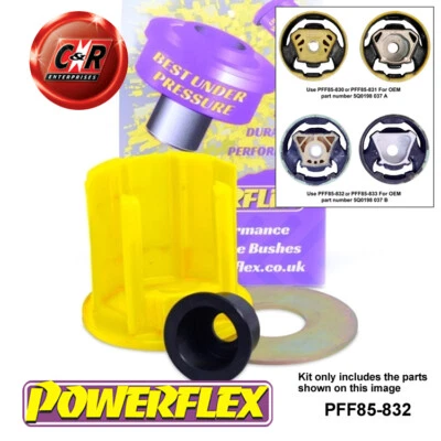Powerflex Bajo Soporte Motor Grande Inserto Para VW Tiguan MK2 2017-ON PFF85-832 - Imagen 1 de 4