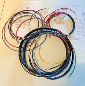 Harley 1930 DL Wiring Harness Kit Dual Headlamp USA - Picture 1 of 6