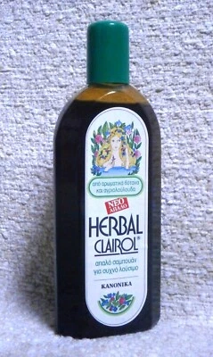 Champú CLAIROL HERBAL nuevo para cabello normal 300 ml (10 fl oz) síntesis suave años 80 Foto 1 de 4