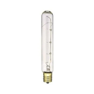 25W 120V T6.5 Intermediate E17 Base Clear Tubular Incand Westinghouse Light Bulb - Image 1 of 3