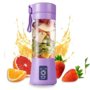 Portable Blender USB Rechargeable Personal Juicer Cup Small Fruit Juice Mixer fo - Picture 1 of 10