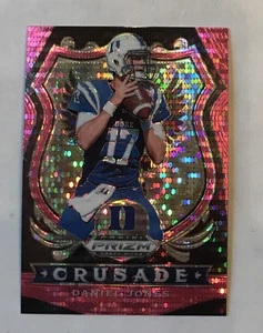DANIEL JONES CRUSADE 2020 PRIZM DRAFT PICKS PINK PRIZM PARALLEL NY Giants #35 - Picture 1 of 2