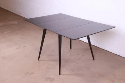 Обеденный стол Paul McCobb Planner Group черный лакированный твердый клен лист - Изображение 1 из 4