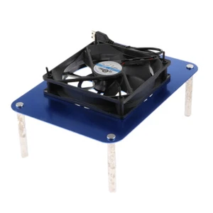 12cm USB-Lüfter Kühlerständer 5V für Router / Modem / Set-Top / - Afbeelding 1 van 5