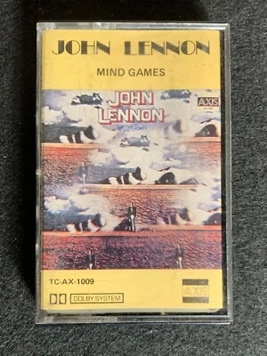 John Lennon – Mind Games, AUS Cassette - Image 1 of 4