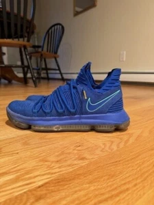 Nike Kevin Durant KD City Edition Chinatown Blue Racer - Mens size 10.5 - Picture 1 of 5