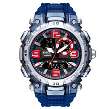SMAEL Men Sport Watch Dual Display Digital LED Electronic Male Quartz Wristwatch
