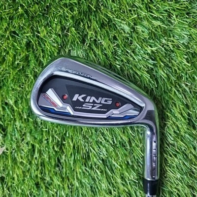 Cobra Speedzone 9 Iron One Length KBS $-Taper Lite Stiff Flex Shaft - Image 1 of 4