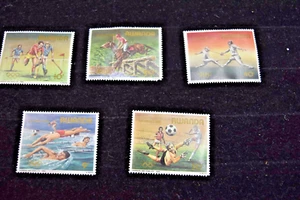 SELLOS OLÍMPICOS DE RUANDA 1984 S 1193-1197 MNH - Imagen 1 de 7