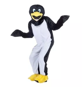 Plush Penguin Costume Adult Mascot Halloween Birthday Party Event Dress Up - Picture 1 of 1