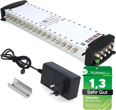 Zehnder 9/32 Multischalter 32 Teilnehmer 2 Satelliten - Regelbare Terrestrik - Q - Bild 1 von 4