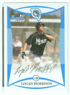 Logan Morrison Florida Marlins 08 Bowman Prospects Card - Image 1 of 1