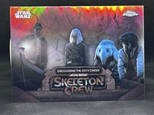 2025 Topps Chrome Star Wars SKELETON CREW: Discovering the Onyx Cinder #SC-6 - Picture 1 of 2