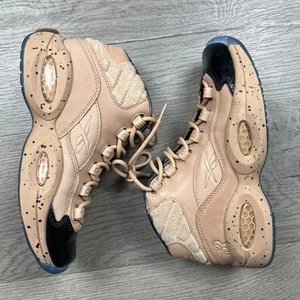 Größe 6,5 Damenschuhe – Reebok Melody Ehsani x Iverson Question mittelbraun gebraucht, in einwandfreiem Zustand - Bild 1 von 16