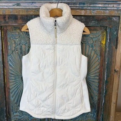 Chaleco Prana Elsa Blanco Sherpa Vellón S M L Foto 1 de 4