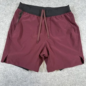 Ten Thousand Interval Shorts Mens Medium Lined Zip Pocket Athletic Gym Running - Picture 1 of 7