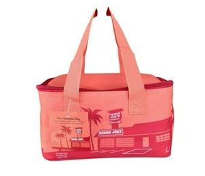 Trader Joes Mini Insulated Lunch Tote Bag PEACH 1.5 Gal 2025 LIMITED EDITION New - Picture 1 of 4