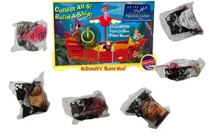 McDonalds 2002 Disney PETER PAN RETURN TO NEVERLAND Happy Meal Toys Complete Set - Picture 1 of 8