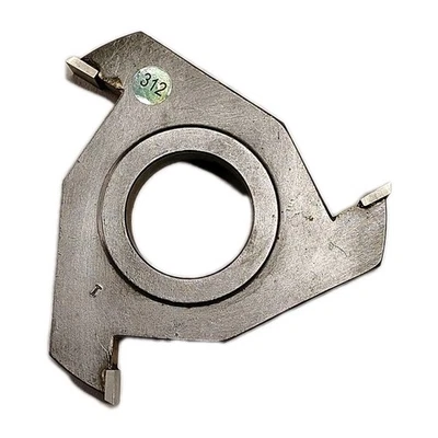 Shaper 3-Wing Cutter Molder 1/2" Height, 1/2 Radius, 3-3/4" Dia, 1-1/4 Bore - Image 1 of 4