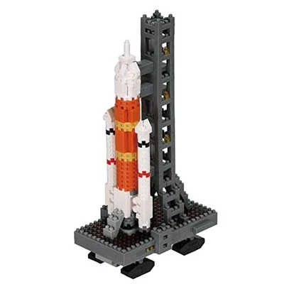 nanoblock - Space - Rocket and Launch Pad  Sight to See Series Building Kit From - Image 1 of 4