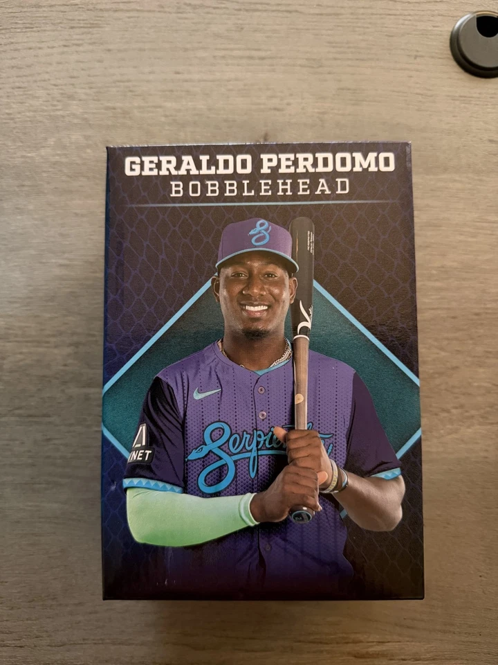 * NEW 2025 * Geraldo Perdomo Arizona Diamondbacks Bobblehead SGA - Image 1 of 1