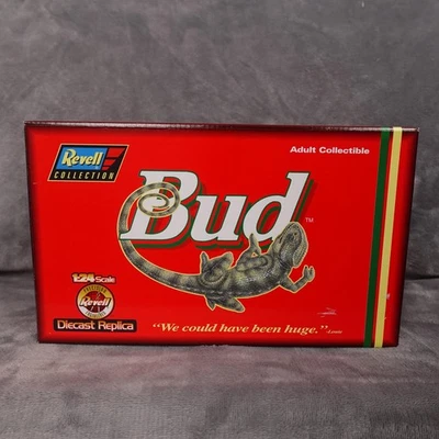 Coche diecast Revell Budweiser Louie Lizard 25 Monte Carlo 1:24 NASCAR certificado de autenticidad 1997 Foto 1 de 4