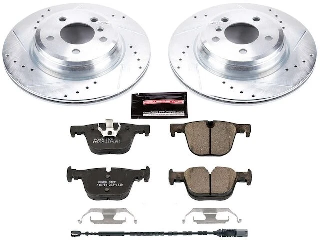 Rear Brake Pad and Rotor Kit For 2014-2016 BMW 335i GT xDrive 2015 PJ231RX - Image 1 of 1