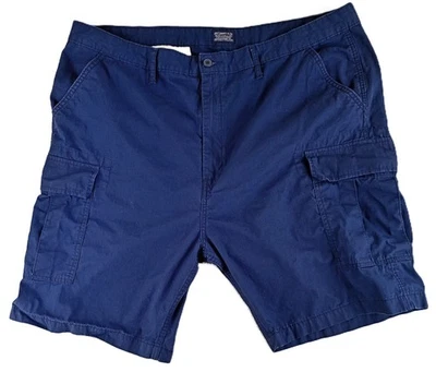 LEVI'S Cargo Shorts Men’s W44 Navy Relaxed Comfort Fit FREEPOST - Image 1 of 4
