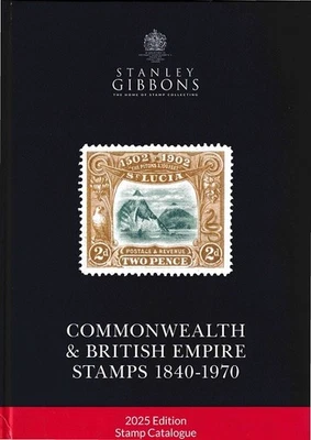 Sellos 2025 Stanley Gibbons Commonwealsh e Imperio Británico 1840-1970 (PDF) #1 Foto 1 de 2
