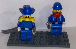 2x Lego Western Cowboy Figur CAVALRY SOLDIER / KAVALLERIE Sammelfigur  6762 6769 - Bild 1 von 4