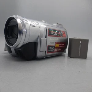 Panasonic 3CCD NV-GS300 Handheld MiniDV Cassette Camcorder Silver Tested - Picture 1 of 9