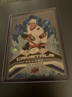 2021-22 Upper Deck Ice Crystals #IC-12 Tim Stutzle - Image 1 of 2