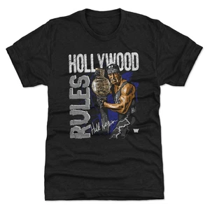 Camiseta Hulk Hogan Hollywood Rules WHT Unisex Fan Regalo S-5XL - Imagen 1 de 3