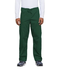 Scrubs Cherokee Workwear Men's Drawstring Pant 4100 HUNW Hunter Free Shipping - Picture 1 of 5