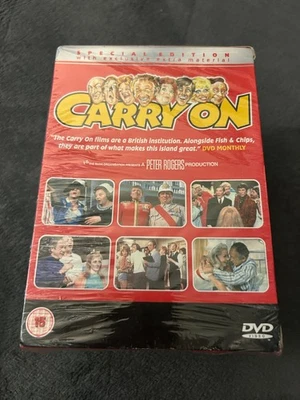Classic Carry On Vol 1 Boxset DVD Special Edition Region 2 (NEW) Free P+P - Image 1 of 3