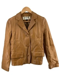 BALMAIN 9 CML Jacket camel leather sheepskin from Japan _039 - Picture 1 of 6