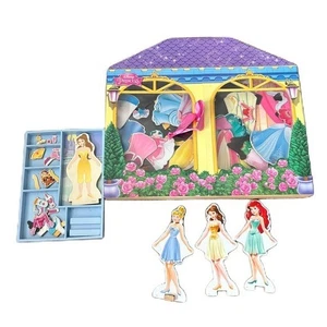 Juego de Vestir Magnético Princesa Disney Edición Coleccionista Ariel Belle Cenicienta - Imagen 1 de 6